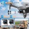 X-shop GPS Drones with Camera for Adults 4K, Brushless Motor FPV RC Quadcopter with Auto Return, Follow Me, Headless