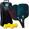 Helium Pro Carbon Fiber Pickleball Paddles - USAPA Certified Pickleball Paddles, High-Spin Texture, Lightweight