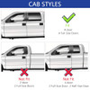 LETINGFAR Window Visors Rain Guards for Toyota Fortuner 2005 2006 2007 2008 2009 2010 2011 2012 2013 2014 2015