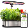 LETPOT LPH-SE Hydroponics Growing System, 12 Pods Smart Herb Garden Kit Indoor, Indoor Garden, APP & WiFi Controlled,