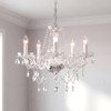 Saint Mossi 5 Light Modern Contemporary Elegant K9 Crystal Glass Chandelier Pendant Ceiling Lighting Fixture
