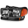 ECCPP Headlight Assembly Fit for GMC Sierra 1500 1999-2006