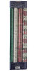 KIRKLAND 4 Roll Christmas Gift Wrap 180 sq ft Poinsettia/Green/Merry Christmas/Plaid