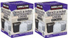 Kirkland Signature Made in USA 10 Gallon Clear Wastebasket Liner Bags for Trash Can 500 Count (2