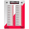 Kirkland Signature Alkaline AA Plus Batteries, 48 Count