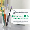 Gum End Tuft Toothbrush Soft Extra Small Head 1 Count