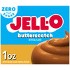 Jell O Zero Sugar Instant Pudding And Pie Filling Mix Butterscotch Flavor Fat Free Reduced Calorie Dessert For Baking Pies And No Bake