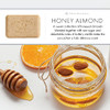 Pre De Provence Artisanal French Moisturizing Soap Bar Shea Butter Enriched Quad Milled For Long Lasting Rich Smooth Lather 5.3 Ounce Honey