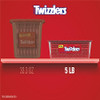 Twizzlers Twists Strawberry Flavored Licorice Style Candy Tub 5 Lb