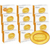 Pears Soap Pure And Gentle With Natural Oils 12 Pack Transparent Amber Glycerin Soap For Pampered Glowing Skin 3.53 Oz Ea