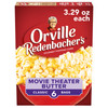 Orville Redenbacher S Popcorn Movie Theater Butter Flavor 3 Oz. 6 Ct