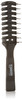 7 Rows Vent Hair Stylist Brush Black By Scalpmaster
