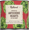 Roland Foods Whole Extra Large Canned Artichoke Hearts 5.51 Lb