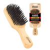 Annie Natural Boar Bristle Hard Club Brush Reinforced Detangling Hairbrush For Wavy Straight Long And Short Hair Waves Styling And Detangler