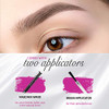Model In A Bottle Eyebrow Sealer With Mascara And Brush Applicator Waterproof Smudge Proof Long Lasting Eyebrow Gel Topcoat For Flawless All