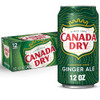 Canada Dry Ginger Ale Soda 12 Oz Cans 12 Count
