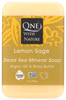 One With Nature Soap Bar Lemon Sage 7 Ounce
