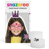Snazaroo Face And Body Paint Sponges High Density Sponge Set Of 2