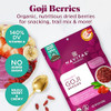 Navitas Organics Goji Berries For Smoothies Trail Mix Baked Goods Oatmeal And More Vitamin A Antioxidants Fiber Wolfberry Usda Organic Non