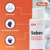 Rugby Sebex Medicated Dandruff Shampoo For Women And Men 2 Percent Sulfur And 2 Percent Salicylic Acid Anti Dandruff Shampoo Helps With