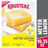 Krusteaz Meyer Lemon Bar Mix No Artificial Flavors Or Preservatives 1.20 Pound Pack Of 12