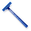 Medline Disposable Facial Razors With Twin Blades Blue Case Of 500