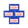 Satya Nag Champa Sai Baba Natural Soap Large 150 G 5 Oz 4 Piece