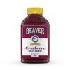 Beaver Brand Cranberry Mustard Sweet Tangy With Honey 13 Oz