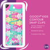 Goody Kids Mini Epoxy Contour Snap Clips 8 Count Daisy Charm Just Snap Into Place Suitable For All Hair Types Pain Free Hair Accessories For