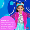 Goody Kids Mini Epoxy Contour Snap Clips 8 Count Daisy Charm Just Snap Into Place Suitable For All Hair Types Pain Free Hair Accessories For
