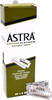 Astra Platinum Double Edge Safety Razor Blades 100 Blades 20 X 5
