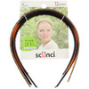 Scunci No Slip Grip Skinny Head Bands 3 Pk