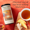 The Republic Of Tea Ginger Peach Black Tea Naturally Caffeinated 50 Count