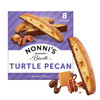 Nonni S Turtle Pecan Biscotti Gourmet Cookies Individually Wrapped 8Ct
