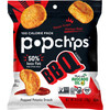 Popchip Potato Chips All Natural Barbeque 0.8 Oz. Pack Of 24