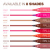 Palladio Lip Stain Hydrating And Waterproof Formula Matte Color Look Longlasting All Day Wear Lip Color Smudge Proof Natural Finish Precise
