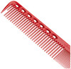 Ys Park 339 Fine Cutting Comb Red