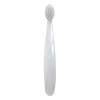 Radius Baby Totz Toothbrush Infant Toothbrush For Ages 0 To 1 Years Extra Soft Plant Based Bristles Bpa Free Ada Accepted Made In Usa Clear