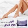 Satin Smooth Natural Muslin Cloth Wax Strips Roll Hair Removal White 40Yd