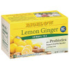 Bigelow Tea Lemon Ginger Plus Probiotics Herbal Tea 18 Count Pack Of 6