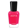 Zoya Ali Nail Polish Ultra Bright Neon Pink Cream Polish Warm Tone Fluorescent Summer Color Matte Finish Big10Free Vegan 0.5 Fl Oz