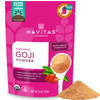 Navitas Organics Goji Powder 100 Percent Freeze Dried Goji Berry Juice Antioxidant Boost For Smoothies Desserts And More Usda Organic Non