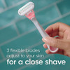 Gillette Venus Sensitive Disposable Razors For Women With Sensitive Skin 6 Count Delivers Close Shave With Comfort