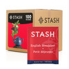 Stash English Breakfast Black Tea 100 Bags Bulk Pack Caffeinated