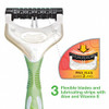 Schick Xtreme3 Women S Disposable Razors With Hawaiian Tropic Scented Handles 4 Count Pack Of 2