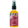 Badger Organic Rose Body Oil Jojoba And Pomegranate 4 Fl Oz Glass Bottle