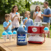 Snappy Blue Raspberry Sno Cone Syrup 1 Gallon 128 Oz Ready To Use For Snow Cone Machines And Shaved Ice