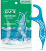Gum Advanced Care Dental Floss Picks Fresh Mint Flavor 90 Count