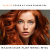 Watercolors Color Depositing Hair Dye Shampoo Liquid Copper 8 Fl Oz