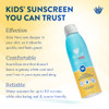 Aloe Up Kids Sport Sunscreen Spray Spf 50 Water Resistant 5.5 Oz